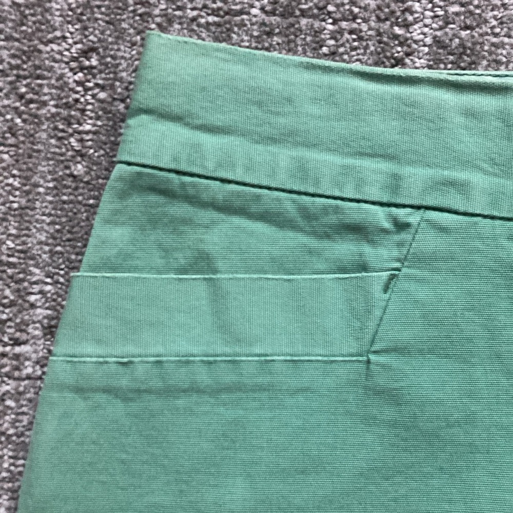 American Eagle Outfitters Vintage Stretch Green Low Rise Skirt - Picture 3 of 8